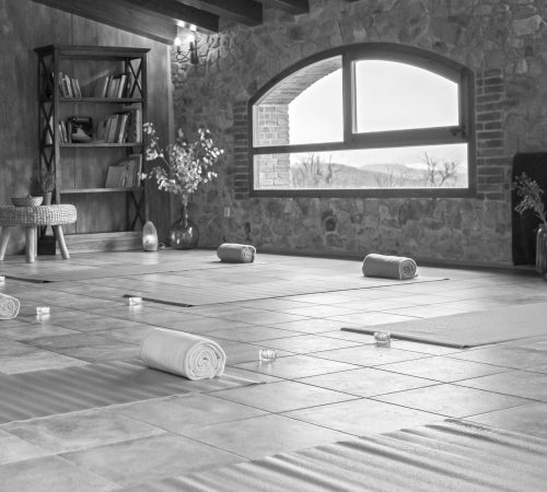 espacios para realización de yoga meditación y ejercicios de consciencia corporal